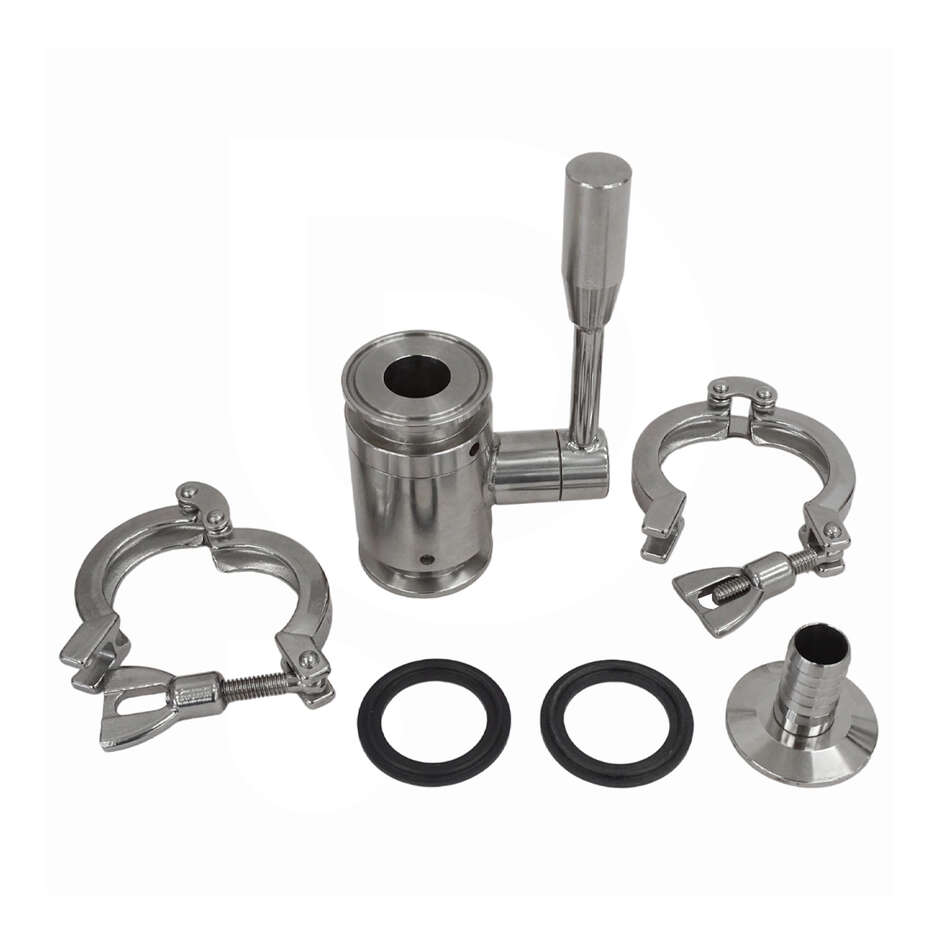 Cuve de brassage motorizée en acier inoxydable 200 L Clamp 